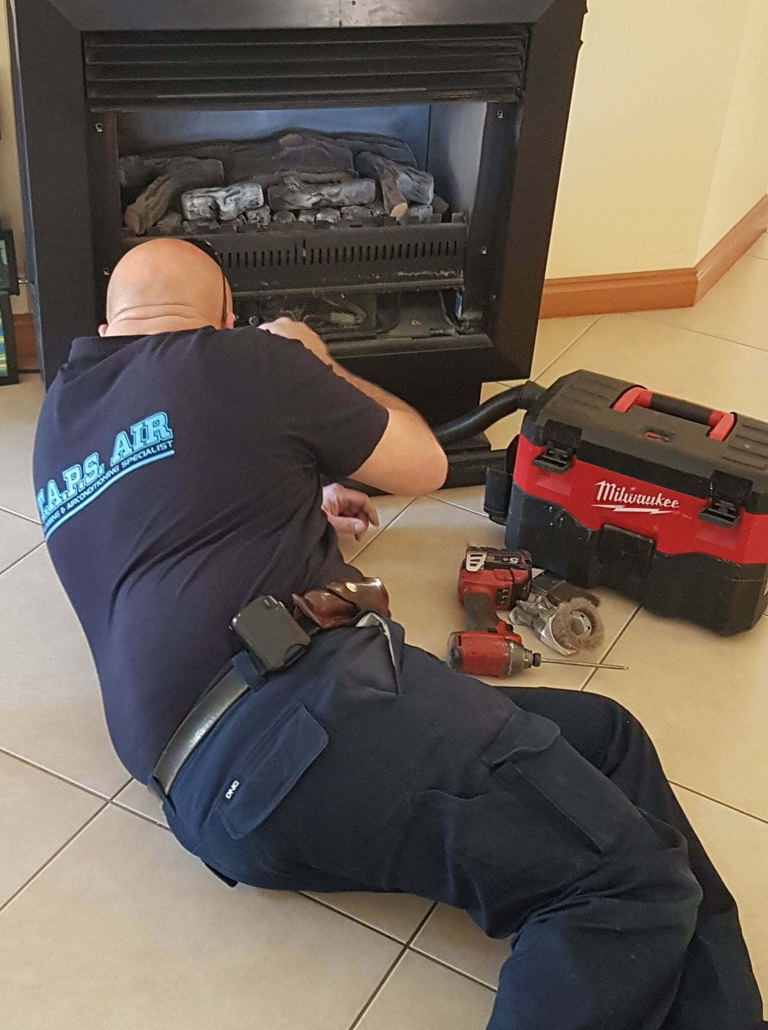 TAPS AIR gas heater service installation ALBURY WODONGA